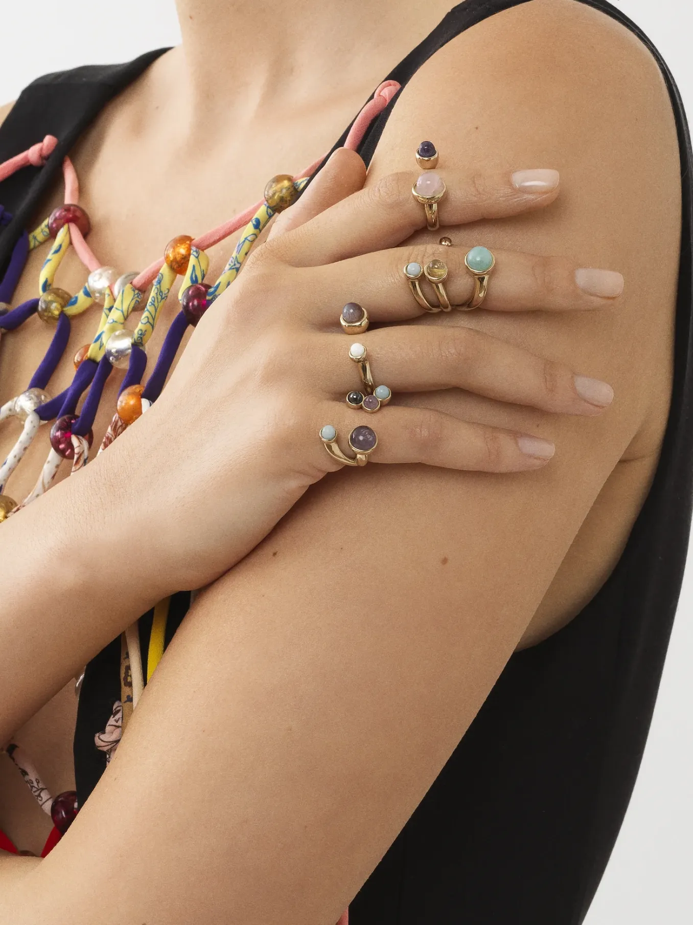 Bijoux-Chloé Bague Chloe Zodiac Belier Multicolor 1