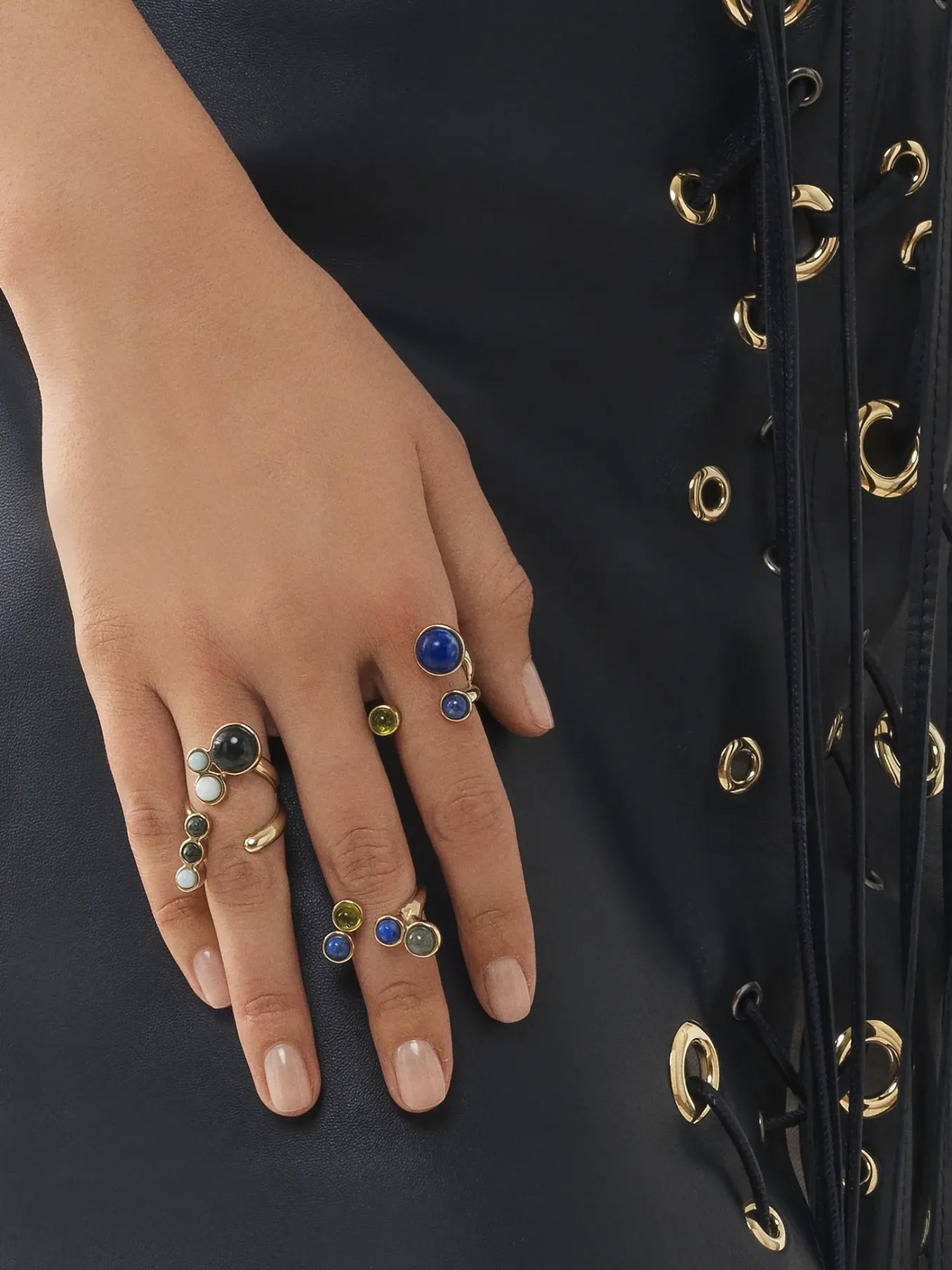 Bijoux-Chloé Bague Chloe Zodiac Poissons Multicolor 12