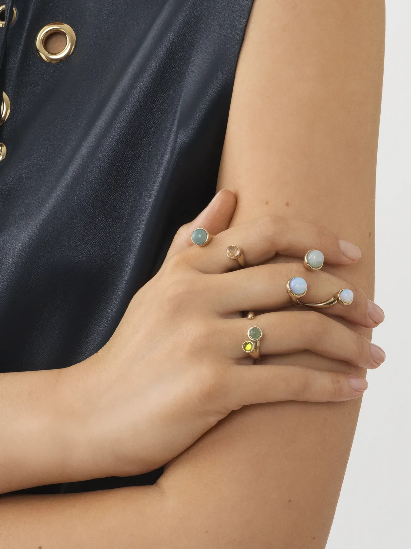 Bijoux-Chloé Bague Chloe Zodiac Taureau Multicolor 2