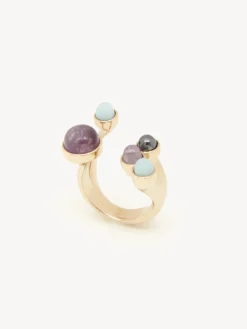 Bijoux-Chloé Bague Chloe Zodiac Verseau Multicolor 11