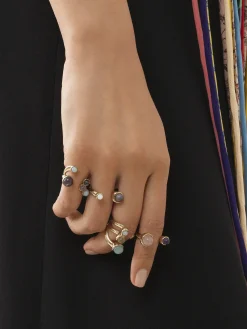Bijoux-Chloé Bague Chloe Zodiac Verseau Multicolor 11