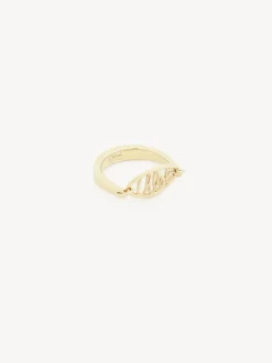 Bijoux-Chloé Bague Darcey Lace Gold Color