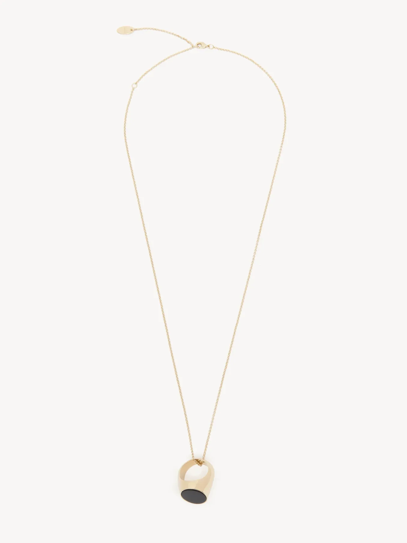 Bijoux-Chloé Bague Nancy Avec Chaine Gold Color