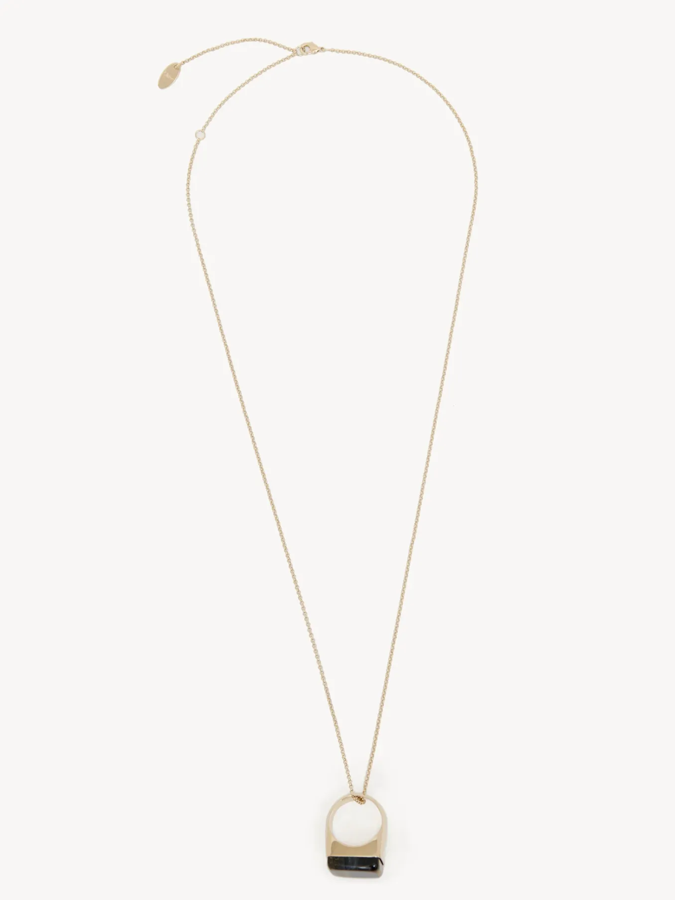 Bijoux-Chloé Bague Nancy Avec Chaine Gold Color