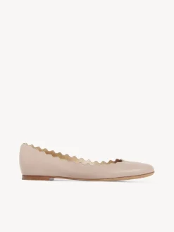 Ballerines Et Escarpins-Chloé Ballerines Lauren Pink Tea