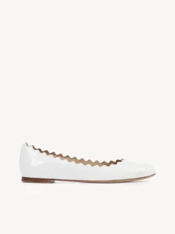 Ballerines Et Escarpins-Chloé Ballerines Lauren Blanc