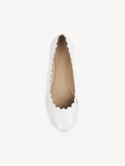 Ballerines Et Escarpins-Chloé Ballerines Lauren Blanc