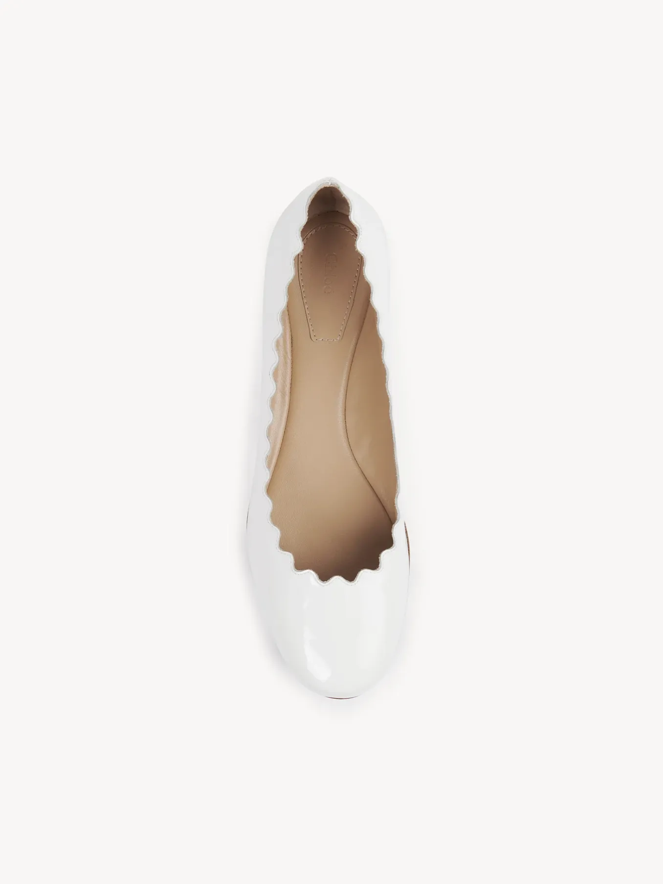 Ballerines Et Escarpins-Chloé Ballerines Lauren Blanc