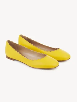 Ballerines Et Escarpins-Chloé Ballerines Lauren Citrus Yellow