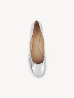Ballerines Et Escarpins-Chloé Ballerines Lauren Silver