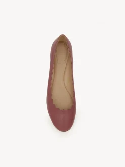Ballerines Et Escarpins-Chloé Ballerines Lauren Tawny Red
