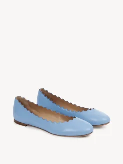 Ballerines Et Escarpins-Chloé Ballerines Lauren Aquatic Blue