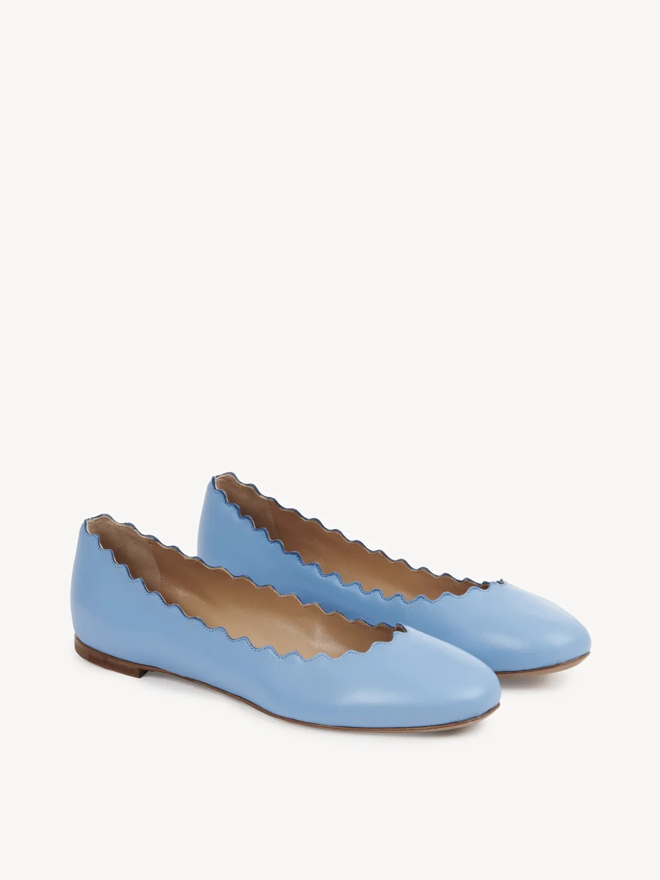 Ballerines Et Escarpins-Chloé Ballerines Lauren Aquatic Blue