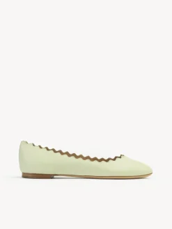 Ballerines Et Escarpins-Chloé Ballerines Lauren Hazy Green