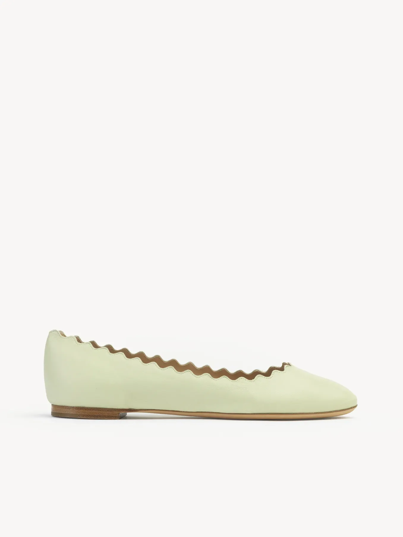 Ballerines Et Escarpins-Chloé Ballerines Lauren Hazy Green