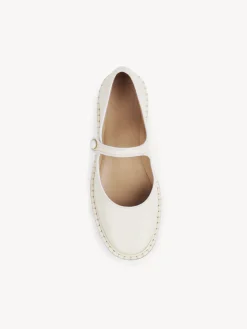 Ballerines Et Escarpins-Chloé Ballerines Mary Jane Rubie Cloudy White