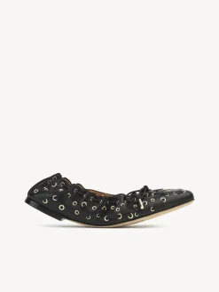 Ballerines Et Escarpins-Chloé Ballerines Oracia Noir