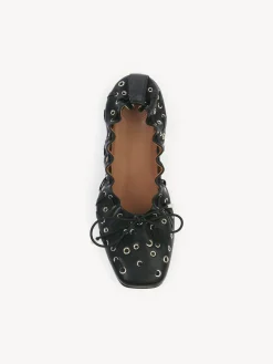 Ballerines Et Escarpins-Chloé Ballerines Oracia Noir
