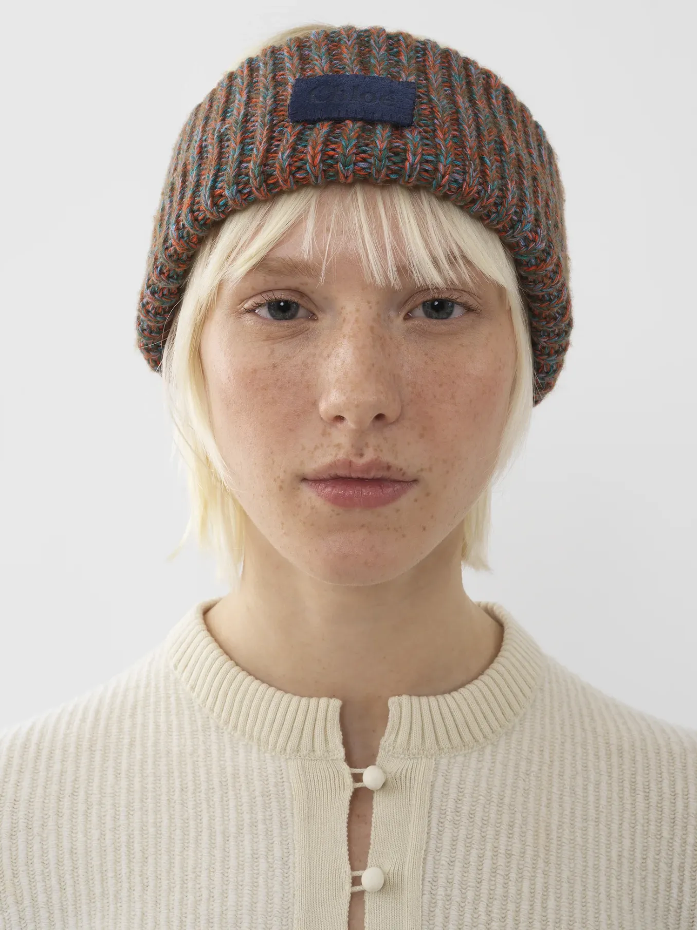 Chapeaux Et Gants-Chloé Bandeau Multicolor Blue 1