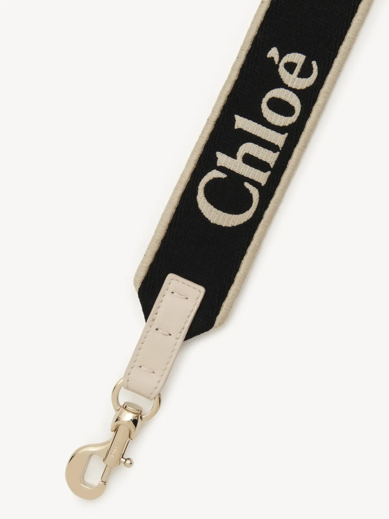 Bandoulières-Chloé Bandoulière Black - Beige 1