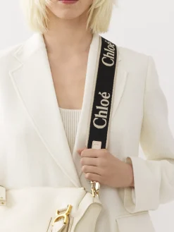 Bandoulières-Chloé Bandoulière Black - Beige 1