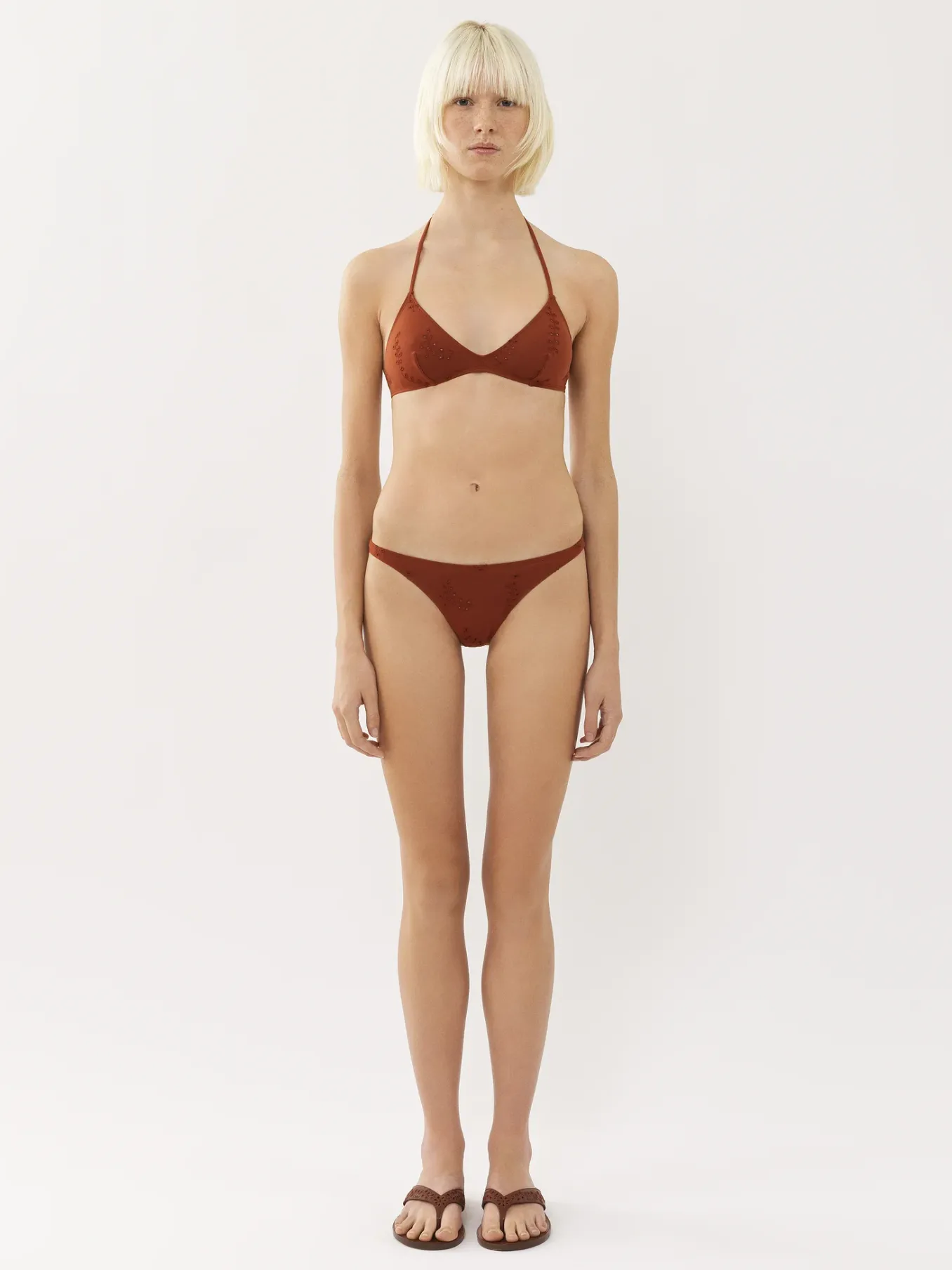 Tenues De Plage-Chloé Bas De Bikini Peru Chloe X Eres Red Ochre