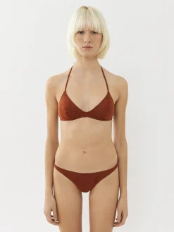 Tenues De Plage-Chloé Bas De Bikini Peru Chloe X Eres Red Ochre