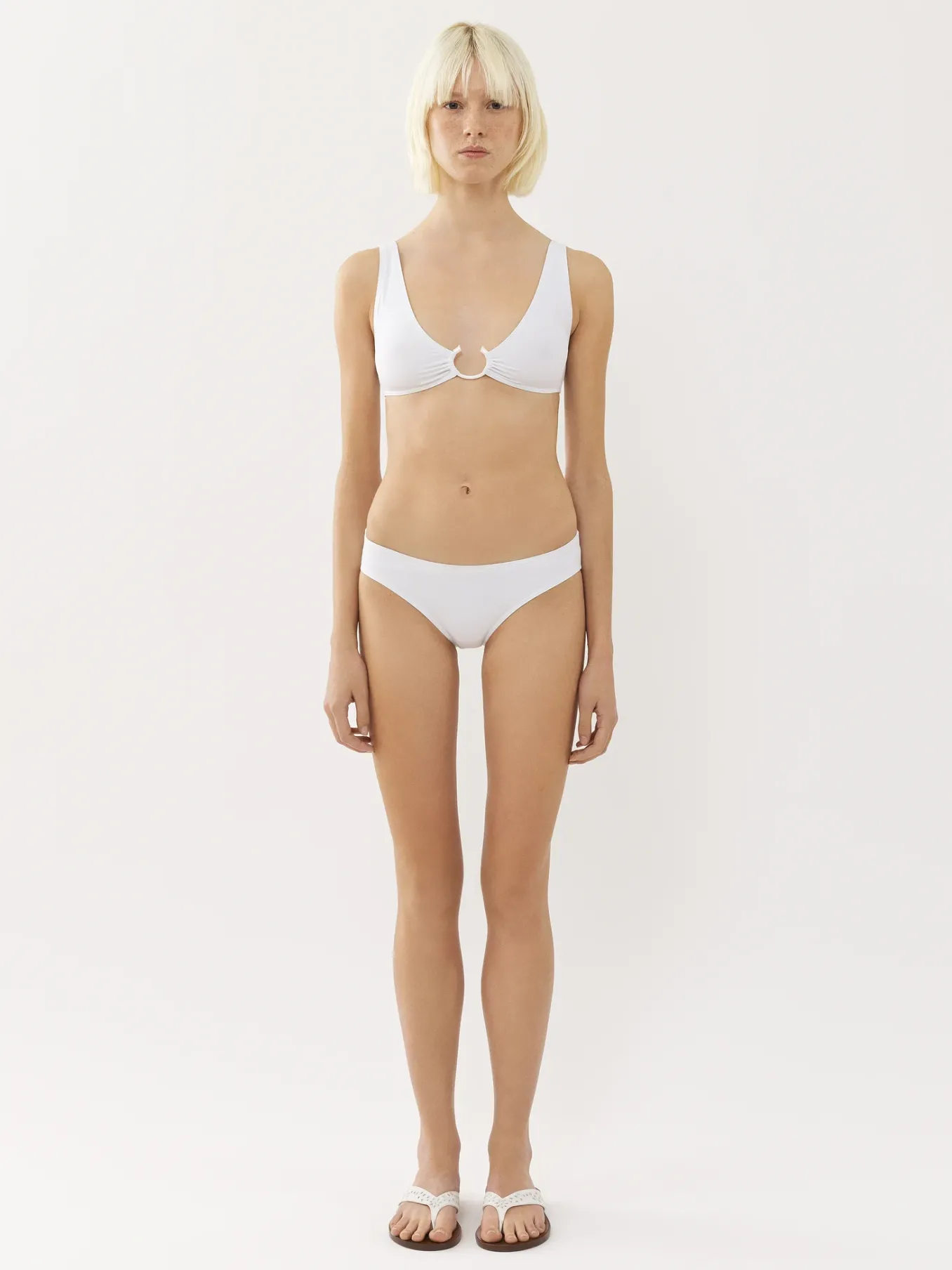 Tenues De Plage-Chloé Bas De Bikini Triangle Paraguay Chloe X Eres Iconic Milk