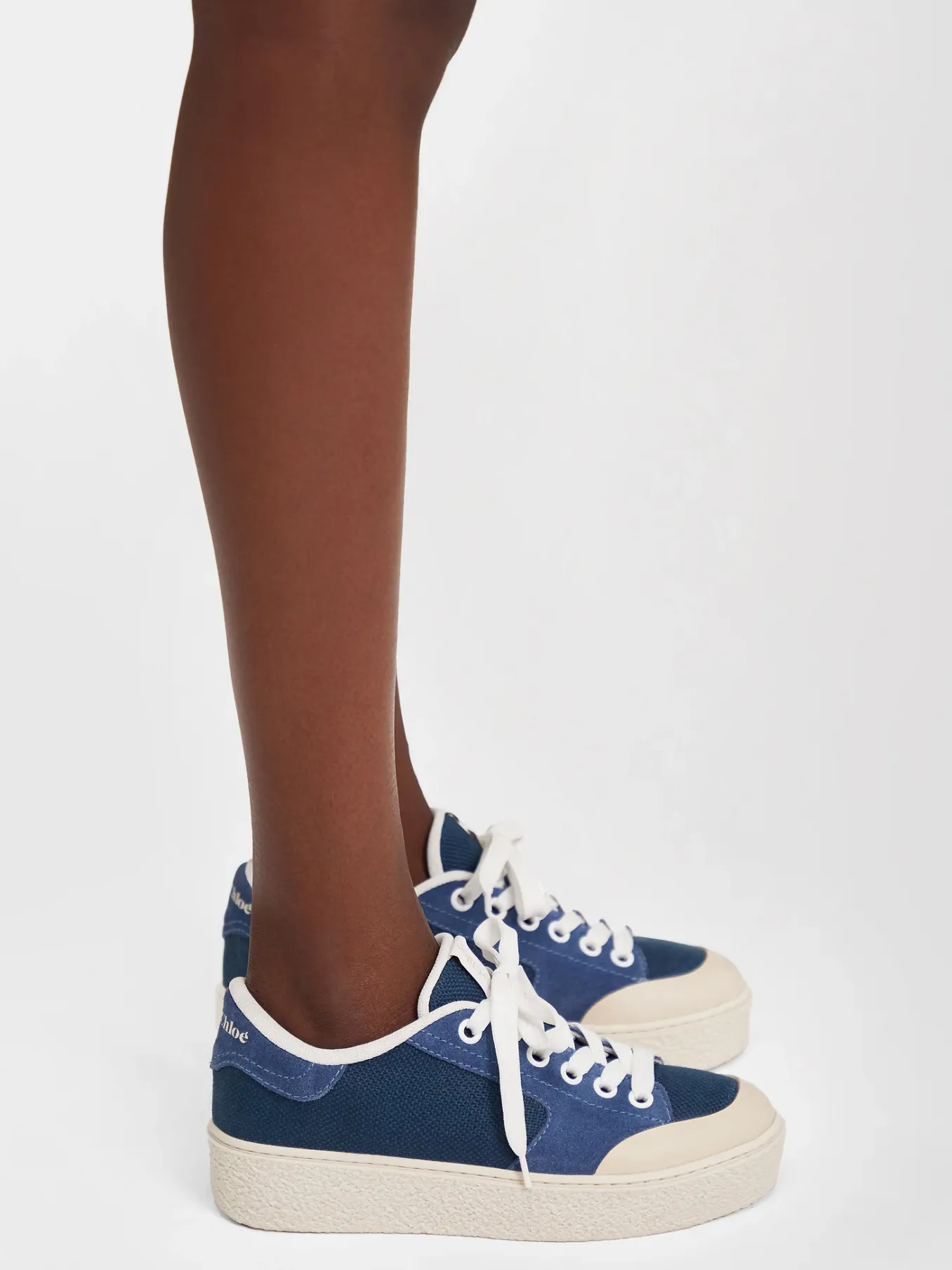 Baskets-Chloé Baskets Hella Petrol