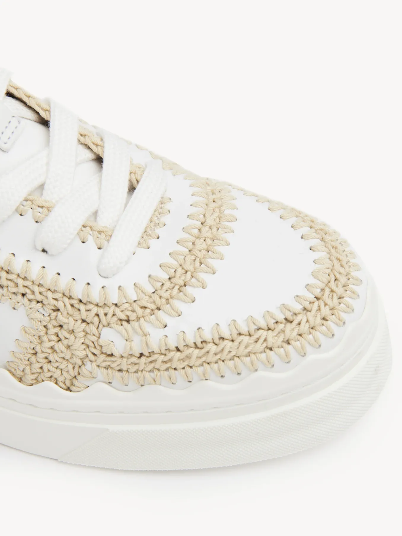 Baskets-Chloé Baskets Lauren Blanc