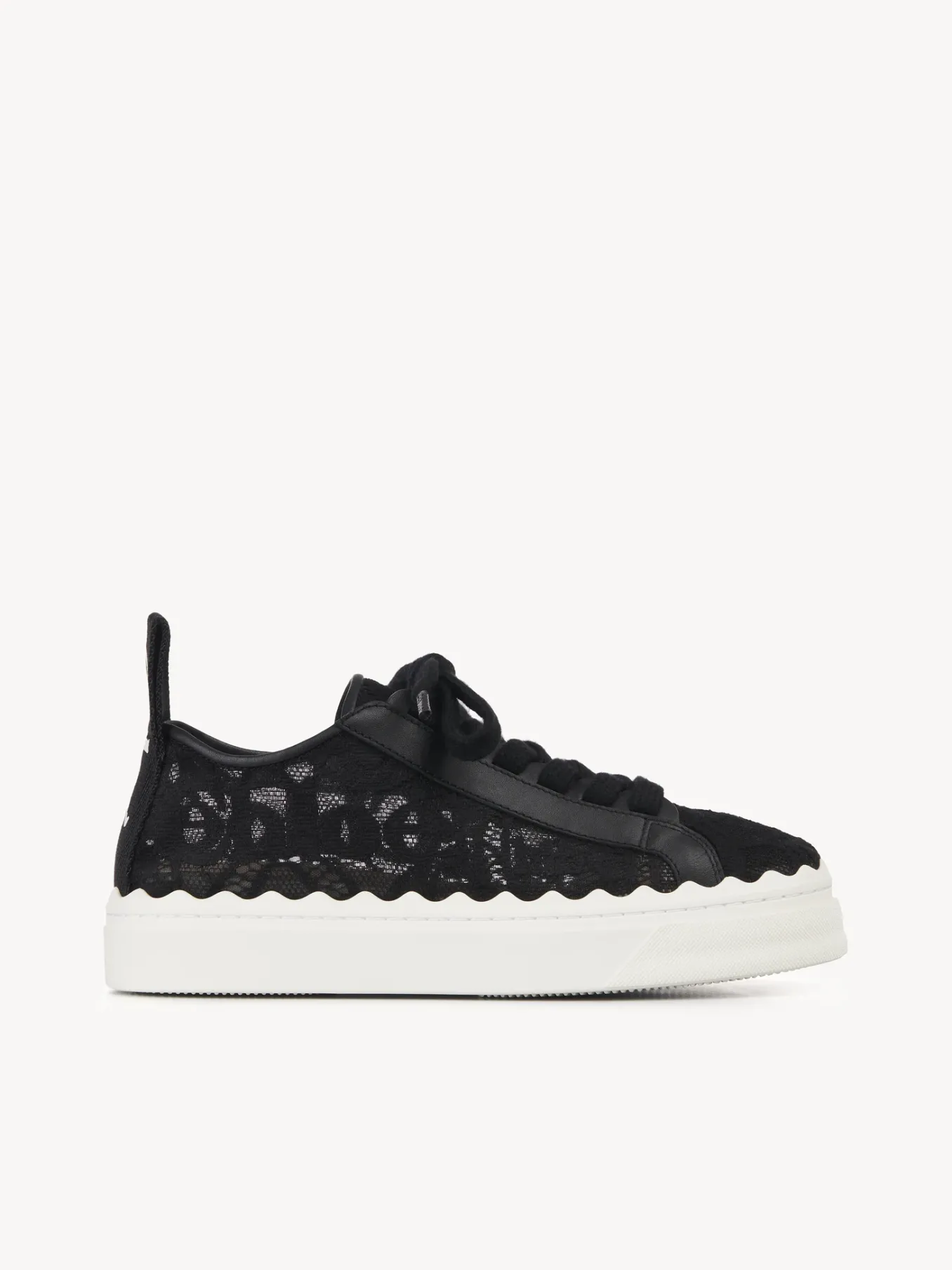 Baskets-Chloé Baskets Lauren Noir