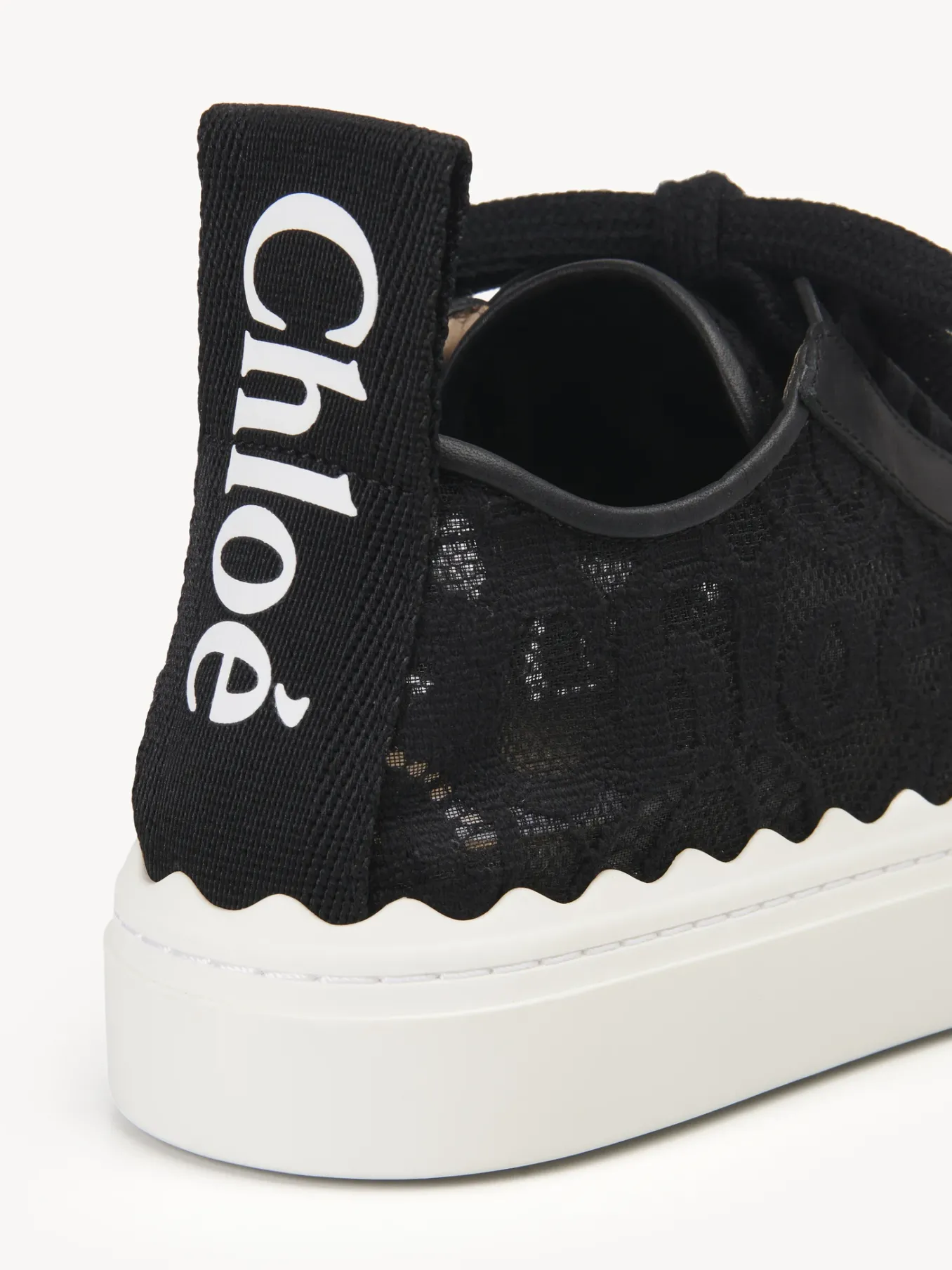 Baskets-Chloé Baskets Lauren Noir