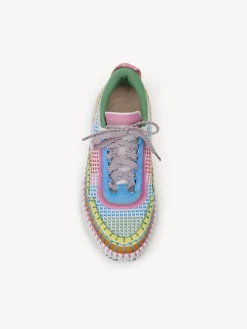 Baskets-Chloé Baskets Nama Happy Yellow