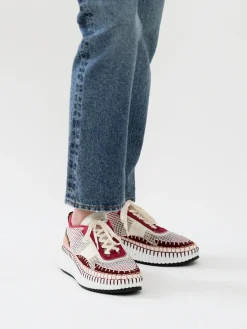 Baskets-Chloé Baskets Nama Dark Ruby