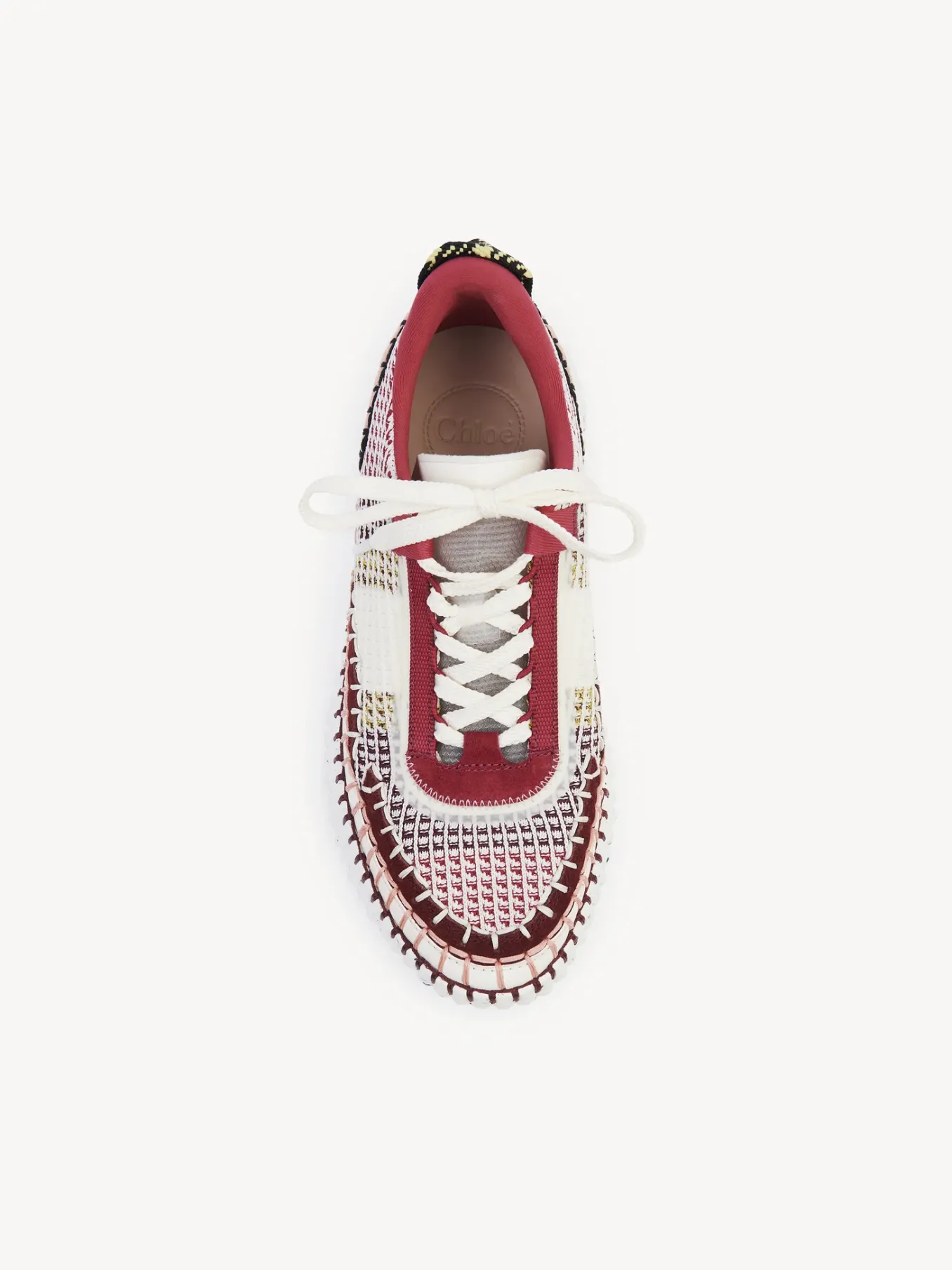 Baskets-Chloé Baskets Nama Dark Ruby