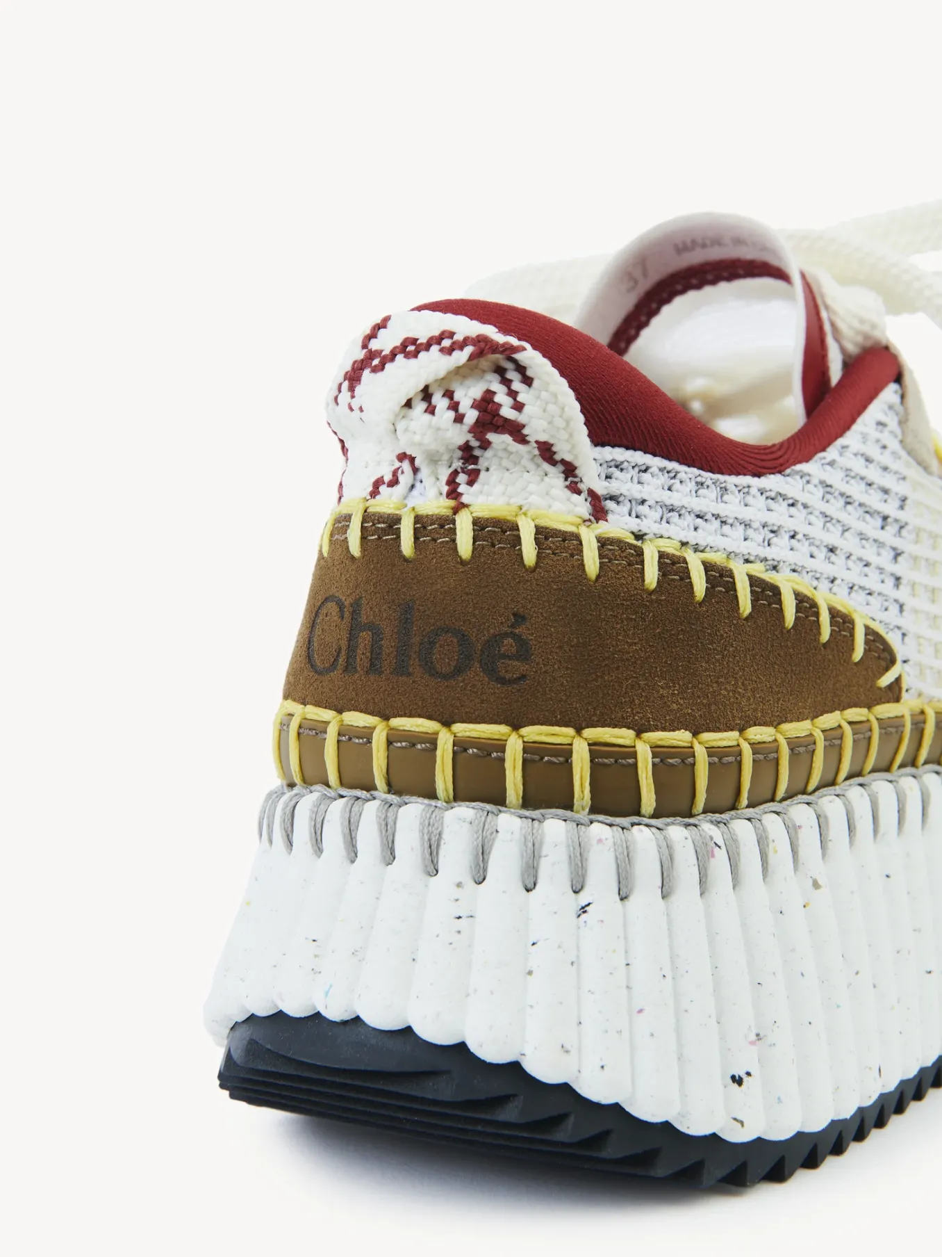 Baskets-Chloé Baskets Nama Light Khaki