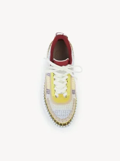 Baskets-Chloé Baskets Nama Light Khaki