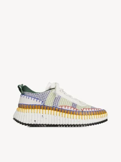 Baskets-Chloé Baskets Nama Multicolor Green 1