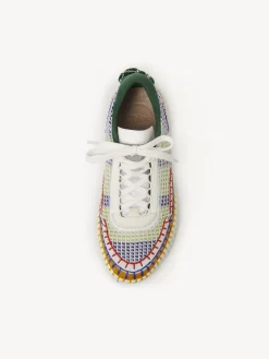 Baskets-Chloé Baskets Nama Multicolor Green 1