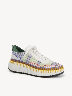 Baskets-Chloé Baskets Nama Multicolor Green 1