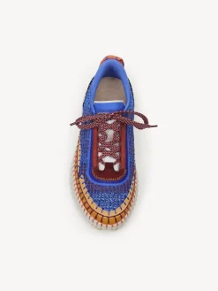 Baskets-Chloé Baskets Nama Abyssal Blue