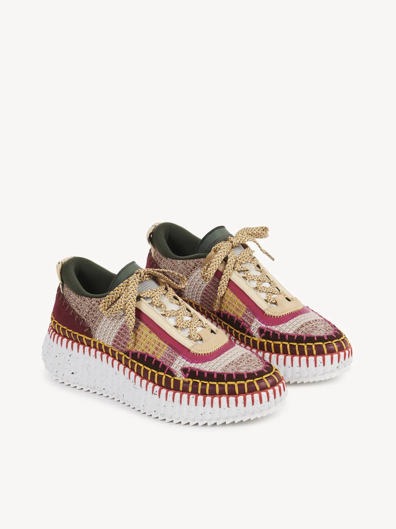 Baskets-Chloé Baskets Nama Coffee Brown