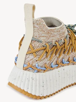 Baskets-Chloé Baskets Nama Beige - Blue 1