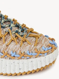Baskets-Chloé Baskets Nama Beige - Blue 1