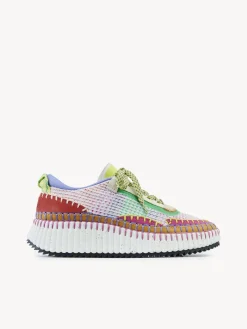 Baskets-Chloé Baskets Nama Multicolor Red 1