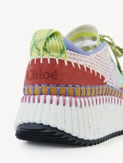 Baskets-Chloé Baskets Nama Multicolor Red 1