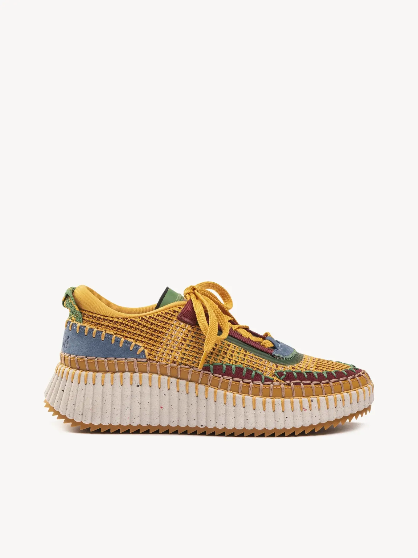 Baskets-Chloé Baskets Nama Multicolor Orange 1
