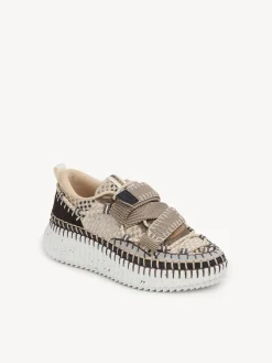 Baskets-Chloé Baskets Nama Nomad Beige