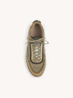 Baskets-Chloé Baskets Nama Slate Green