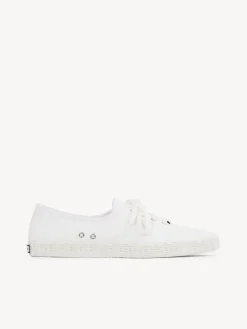 Denim-Chloé Baskets Robyn Blanc